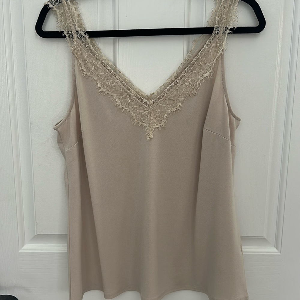 Grace & Lace Eyelash Cami tank